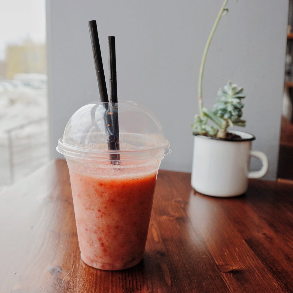 healthy drink / watermelon smoothie